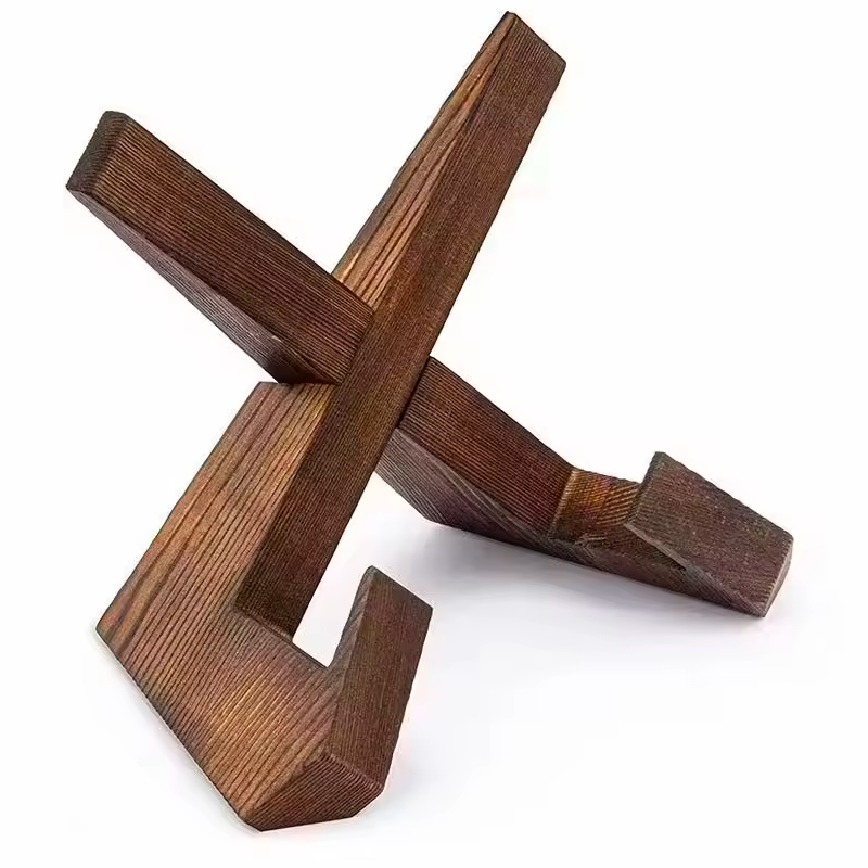 Buchständer aus Holz