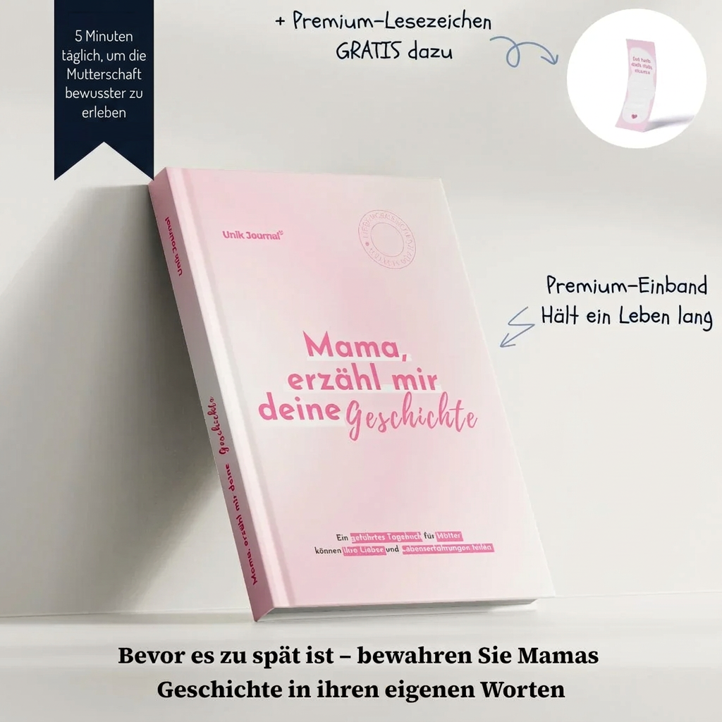 Geführtes Tagebuch - Mama, erzähl mir deine Geschichte
