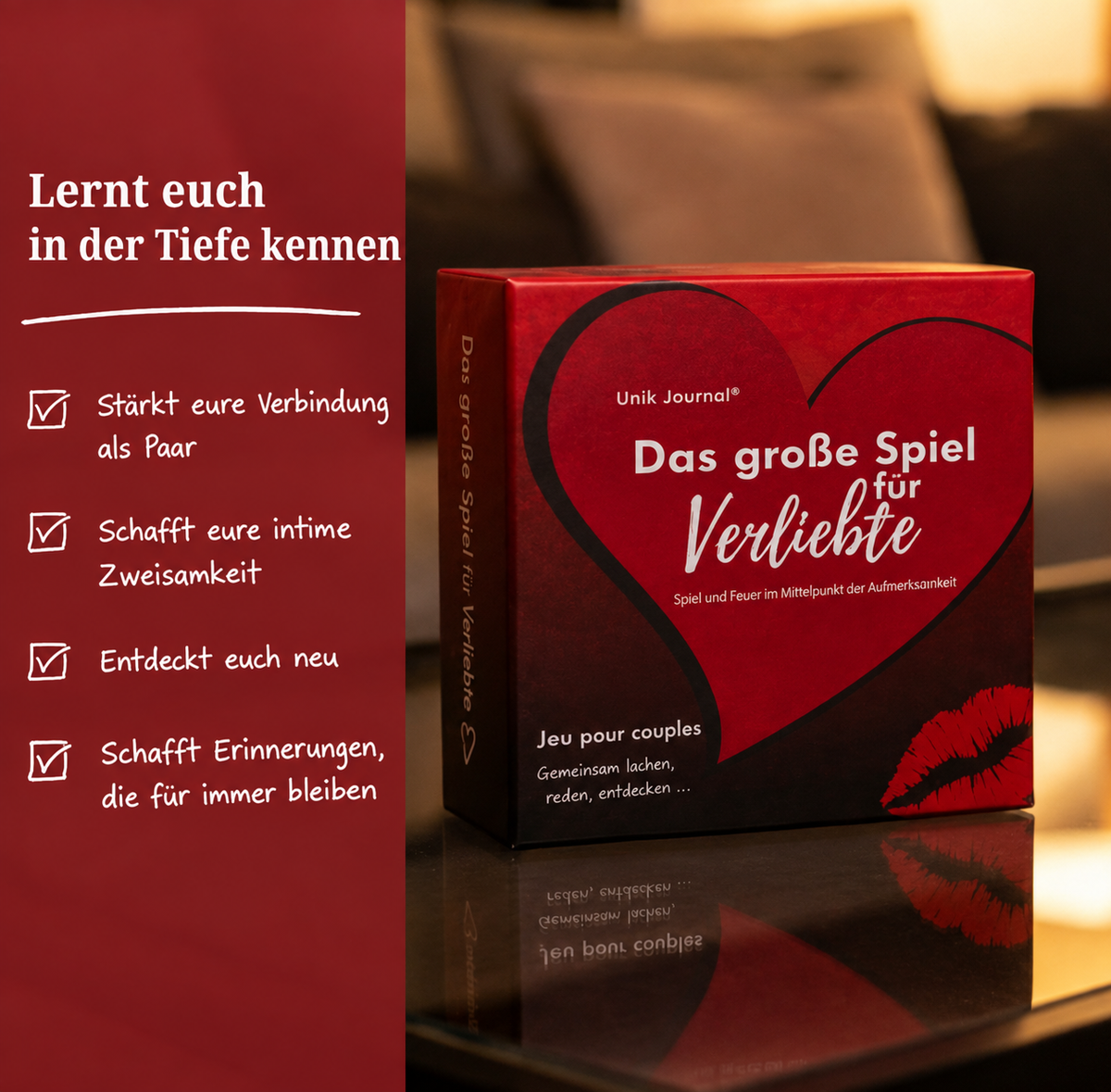 Das große Spiel für Verliebte