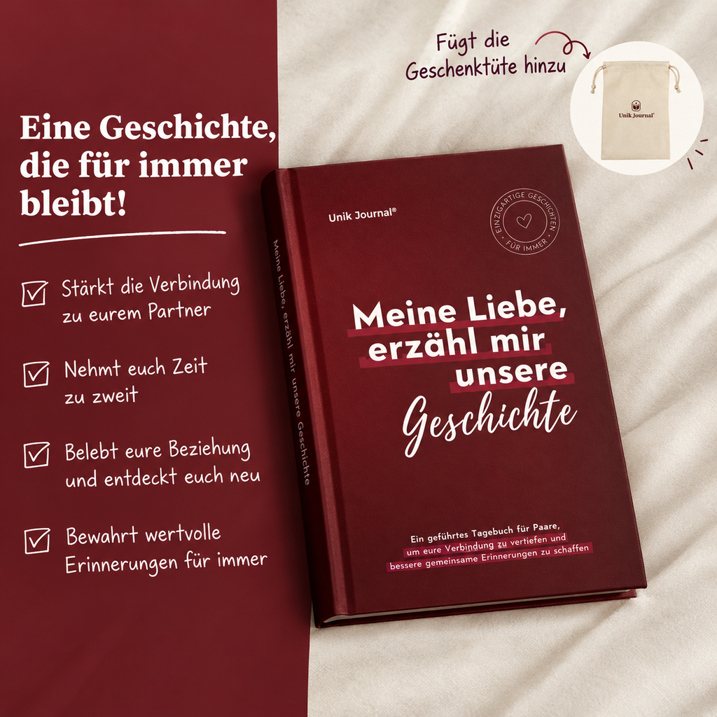 Geführtes Tagebuch - Meine Liebe, erzählen wir unsere Geschichte