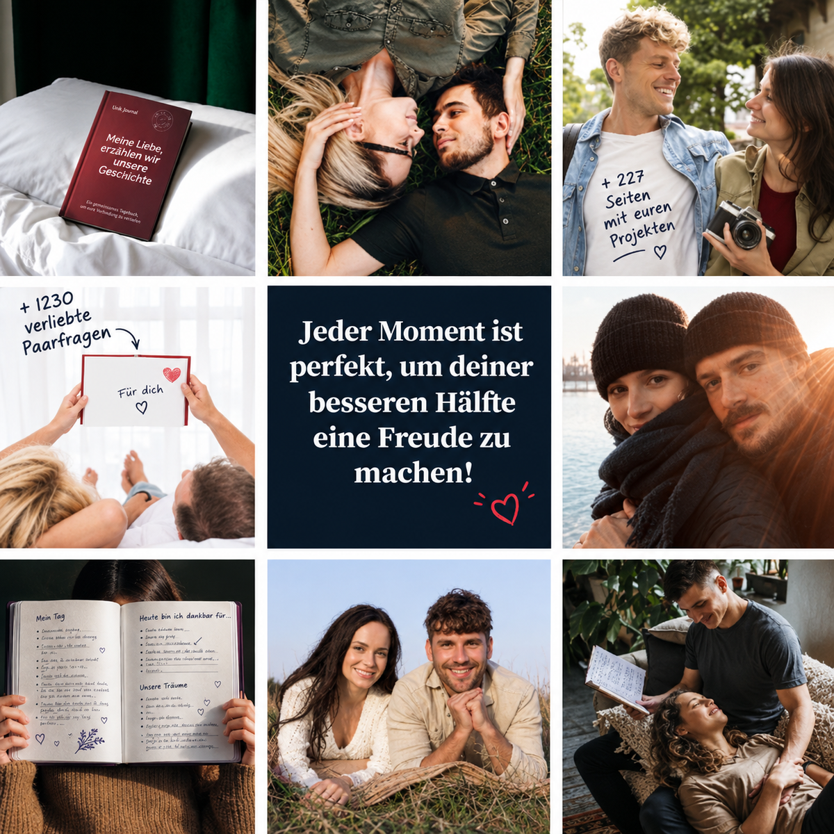 Geführtes Tagebuch – Meine Liebe, erzählen wir unsere Geschichte