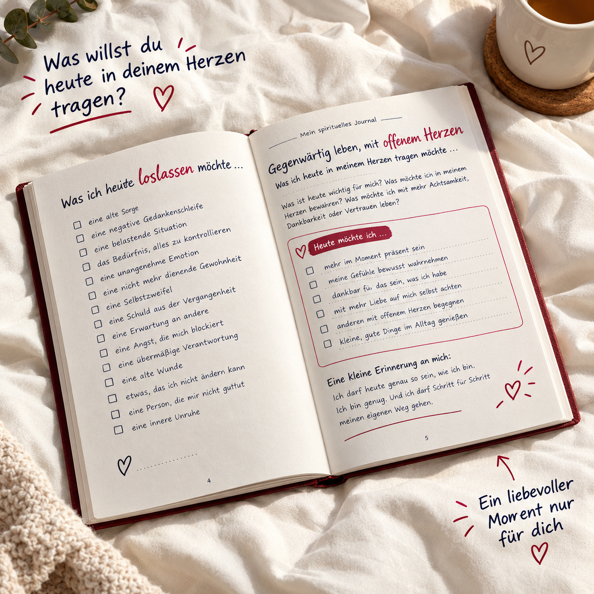 Geführtes Tagebuch – Meine Liebe, erzählen wir unsere Geschichte